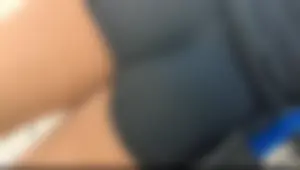 My fav college slut and her biker shorts wedgies #1
