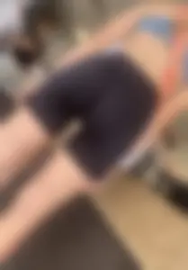 Awesome duo in spandex shorts vpl