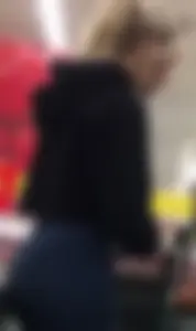 GREAT ass in tight leggings