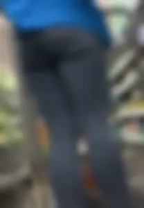 White Walmart Associate Showing Off Ass