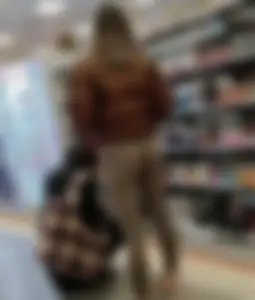 German Gymgirl Ass in Brown Leggings🍑