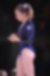 Candid gymnastics girls
