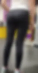 Hot Ass in Tights and Nice Legs Creepshot