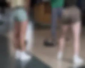 College gym girls GIFS part 6