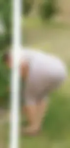 Neighbors Tight Ass in Backyard