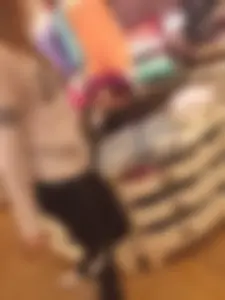 Booty in Black Yoga Pants Closeups