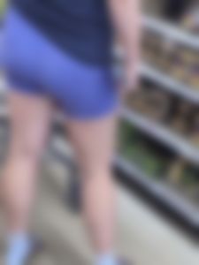 Assorted bubble butts in shorts