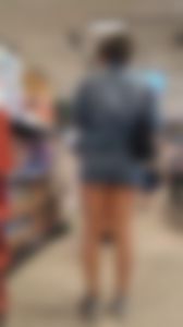 SHORT JEANS SHORTS / Teen with a hot Ass and great Legs