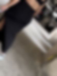 Thick Colombian Milf in Tight Sundress with fat ass on escalator ( OC , VPL)