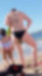 Cutie Emo Teen in the beach
