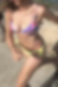 Sexy girl in a swimsuit with nice breast