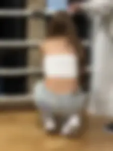 Redhead squatting and working part 24 (OC)