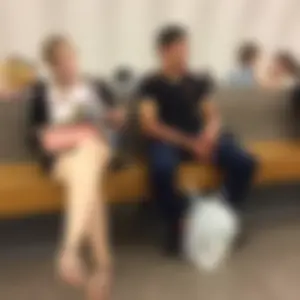 Girl Sitting Cross-Legged in Sandals - Train Station Candid Photo