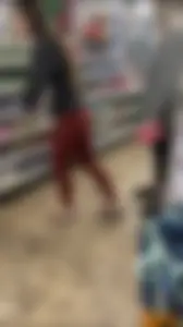 Granny was on to me ! (OC) white girl in red Leggings