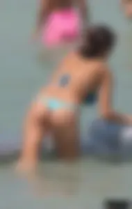 Candid sexy beach and bikini girls