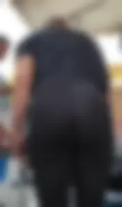 My best see thought capture - Blonde hottie in nike leggings