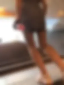 Hot chick wearing a fringed skirt walking up the stairs