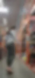 Home depot milf- pokies, leggings, and flip flops