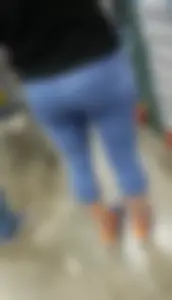 [oc] thick blue tights mature and it’s poking out