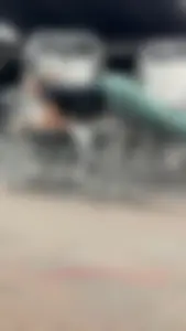 Hott ass in tight green leggings at the gym