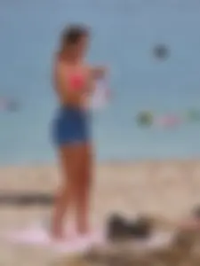 From the beach