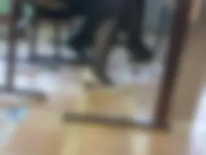 Candid College Girl's Legs in Black Pantyhose And Shoes on High Heels - Creepshots Gallery in the Classroom