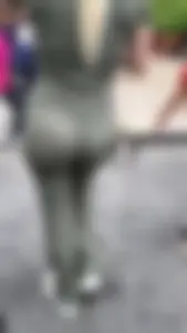 Sexy Jiggle blonde in pants (NOT OC)