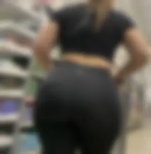 Caught this fine babe for a second time! Her ass is huge!
