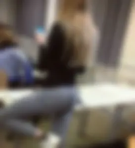 College candid teens