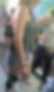 Theme Park Candid Ass With Face Shots (OC)