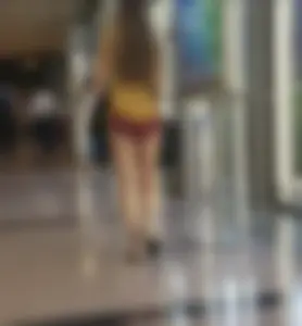 Skinny Teen short shorts