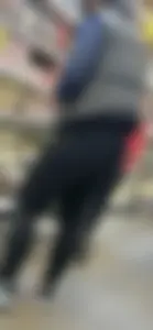 Tight booty Asian chic in black‼️