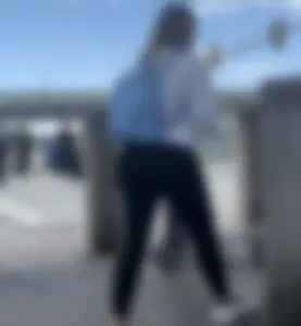 Tall European big bubbly ass ( OC , Airport Series )