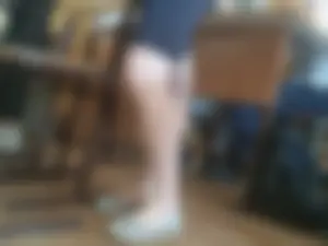 Legs in a Skirt And Flats College Classroom Photos
