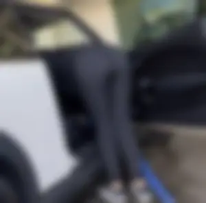 Latina booty bending over!