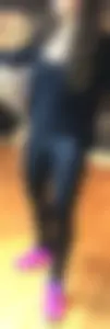 Girl with Hot Fit Legs in Leather Leggings Store Creepshots Gallery