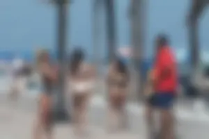 Deerfield Beach Florida bikini girls