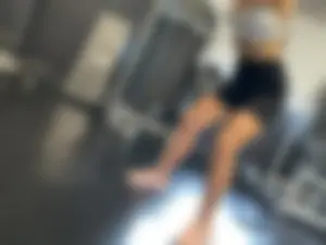Anyone for tricep training with brunette?