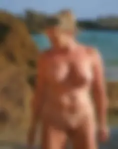 Nude beach and topless girls