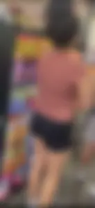 Slim Thick Latina In Tight Shorts