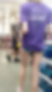 Tall and skinny College teen