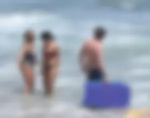 Ashley Tisdale in bikini on the beach in Malibu
