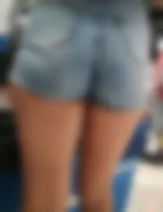 Teen in Tight Shorts