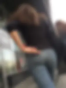 Hot Booty in Tight Jeans City Candid