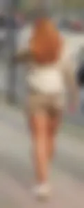 Excuse me miss, your big ass is eating your spandex shorts