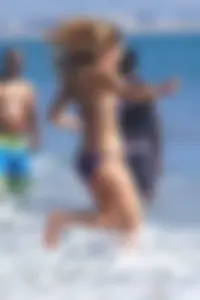 San Diego beach various sexy girls in bikinis