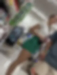 Super petite Latina teen with the sexiest legs in her shirt shorts !!
