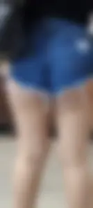 Cut off jeans shorts