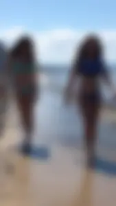 Gorgeous beach teens