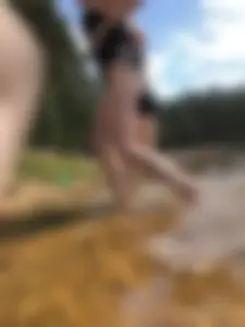 Candid Girls in Swimsuits Coming Out of the Water Creepshots Gallery